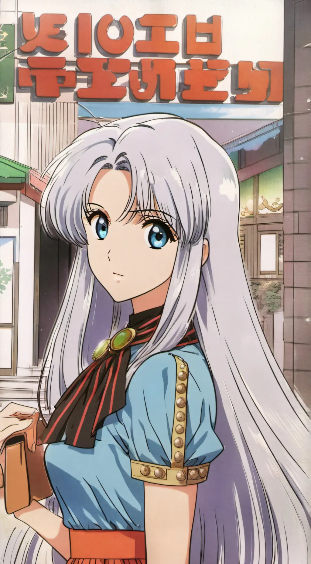 ai character: Marilyn  background