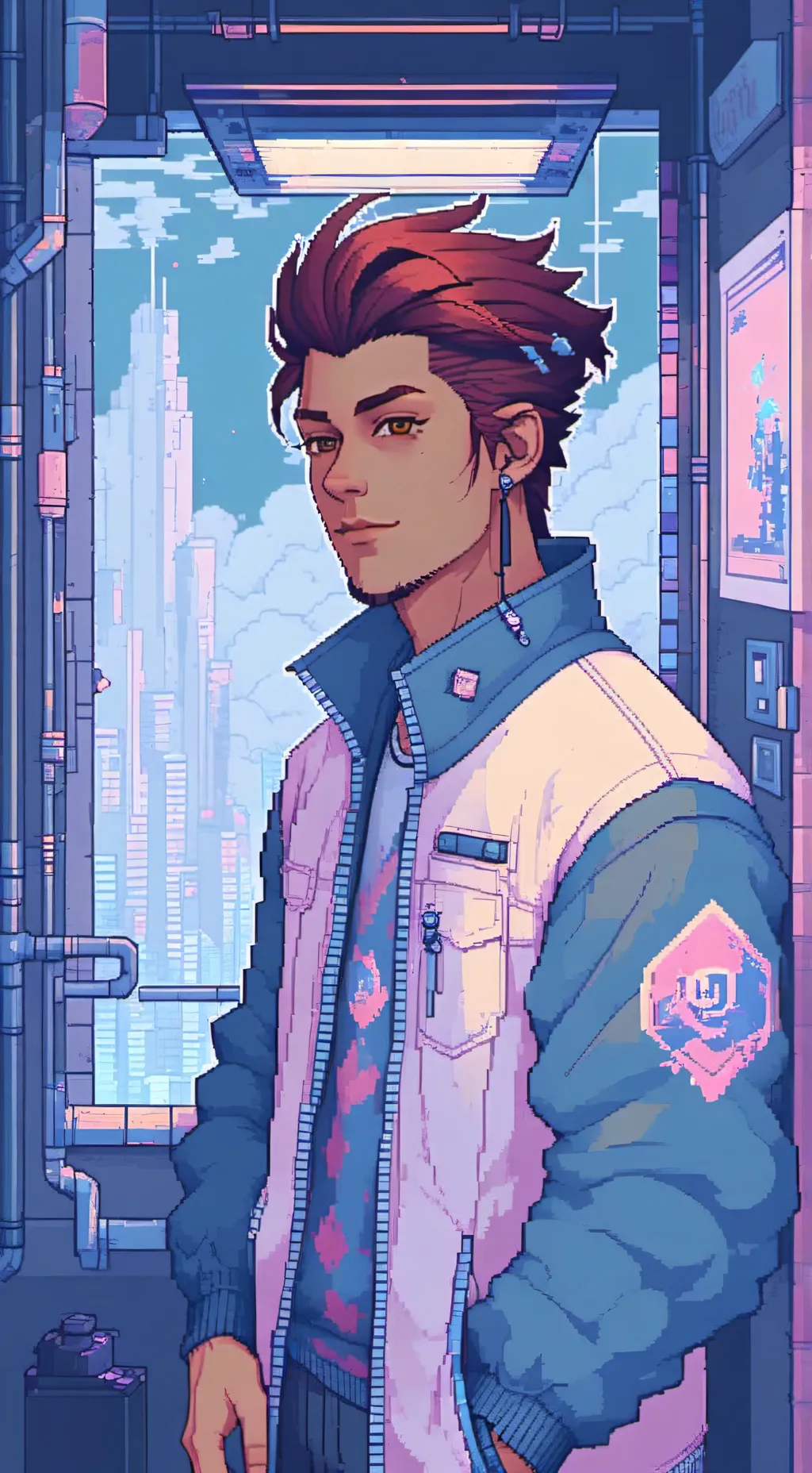 ai character: Lance background