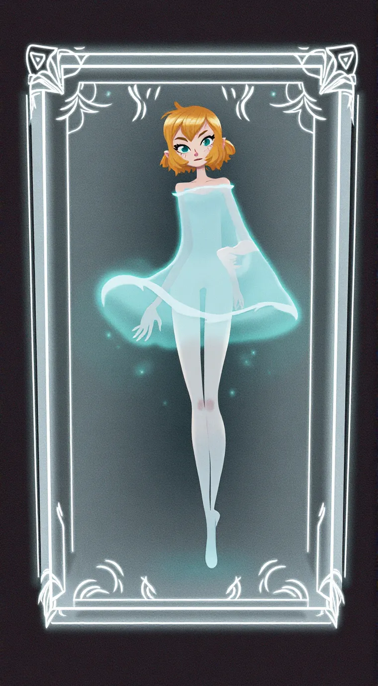 ai character: Sea love background