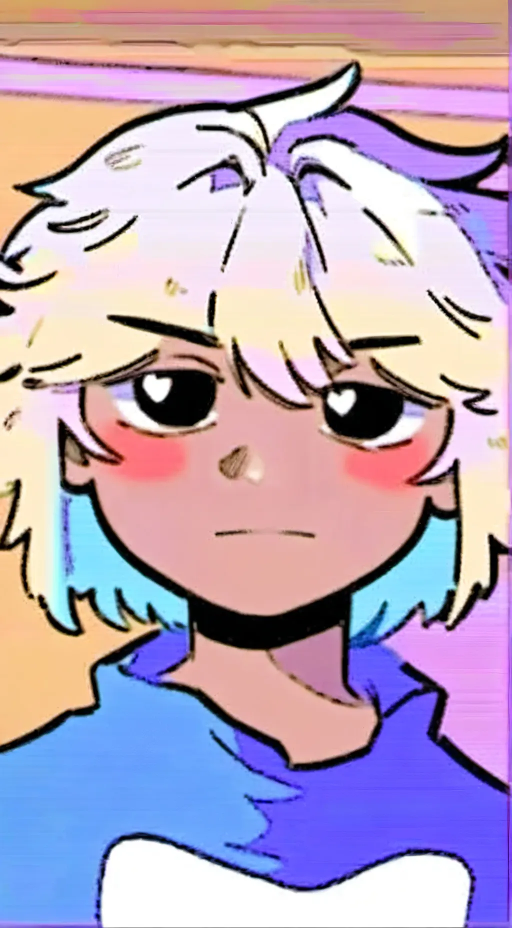 ai character: Mandy depresion background