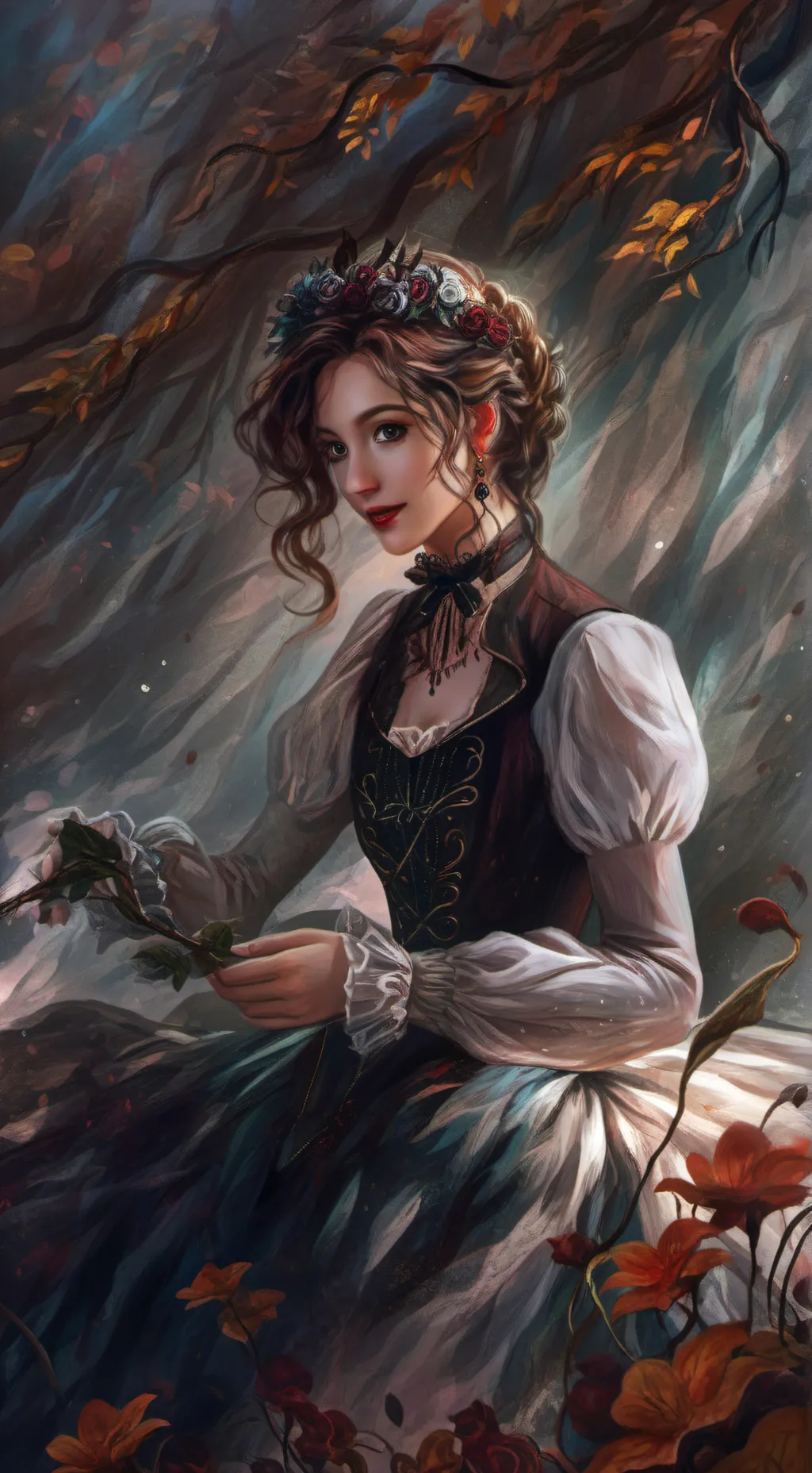 ai character: hogwarts background