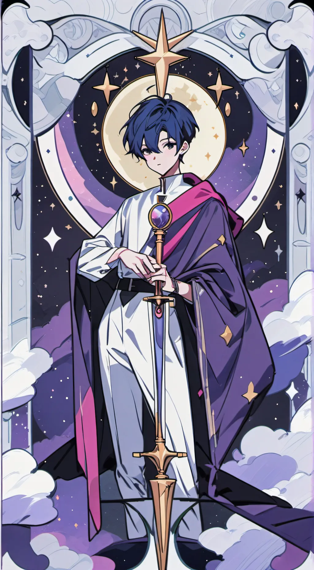 ai character: Time for mooncake  background