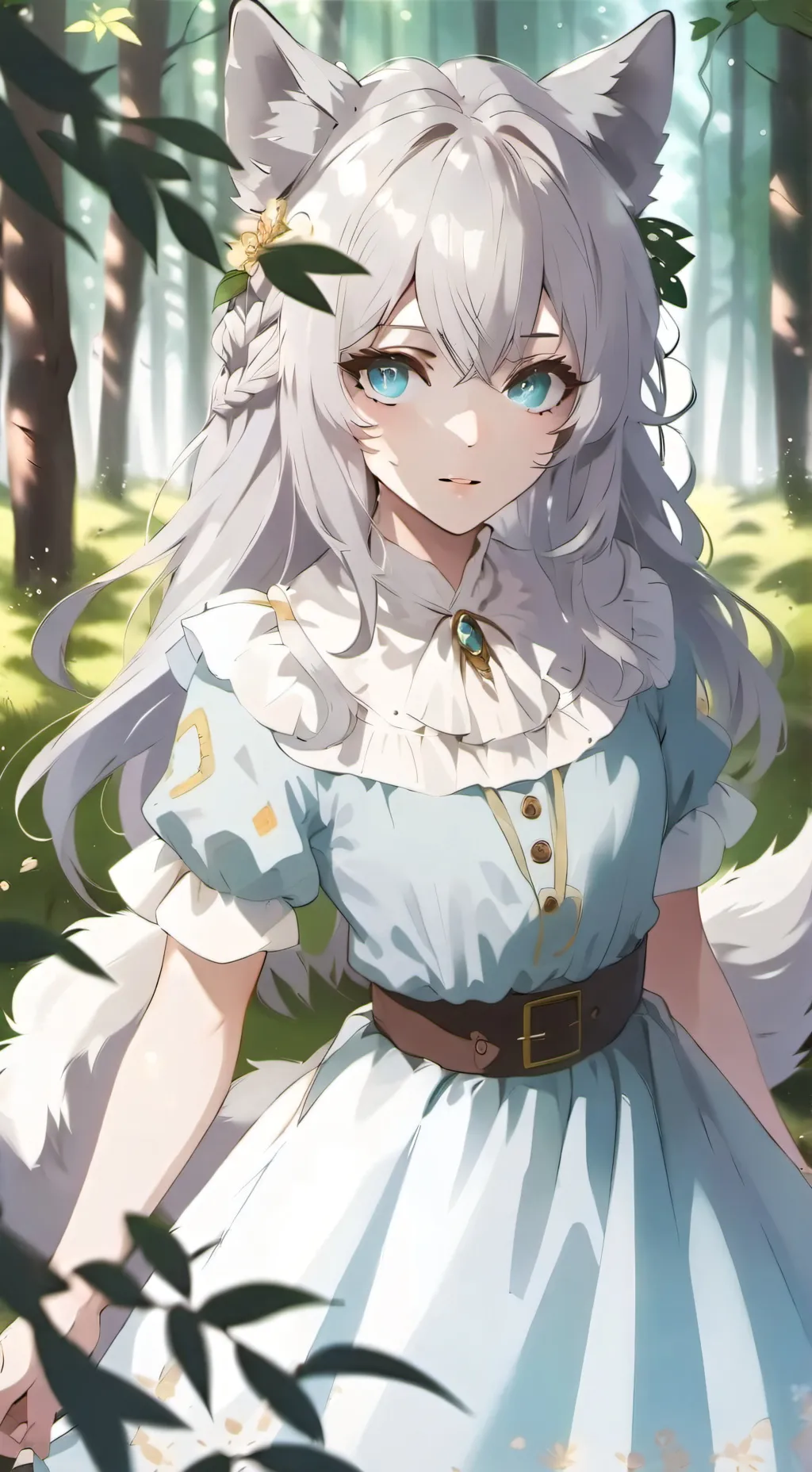 ai character: Luna background