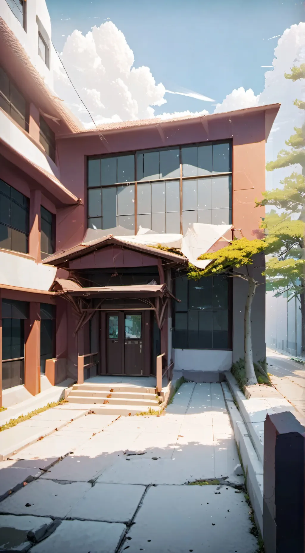 ai character: School background