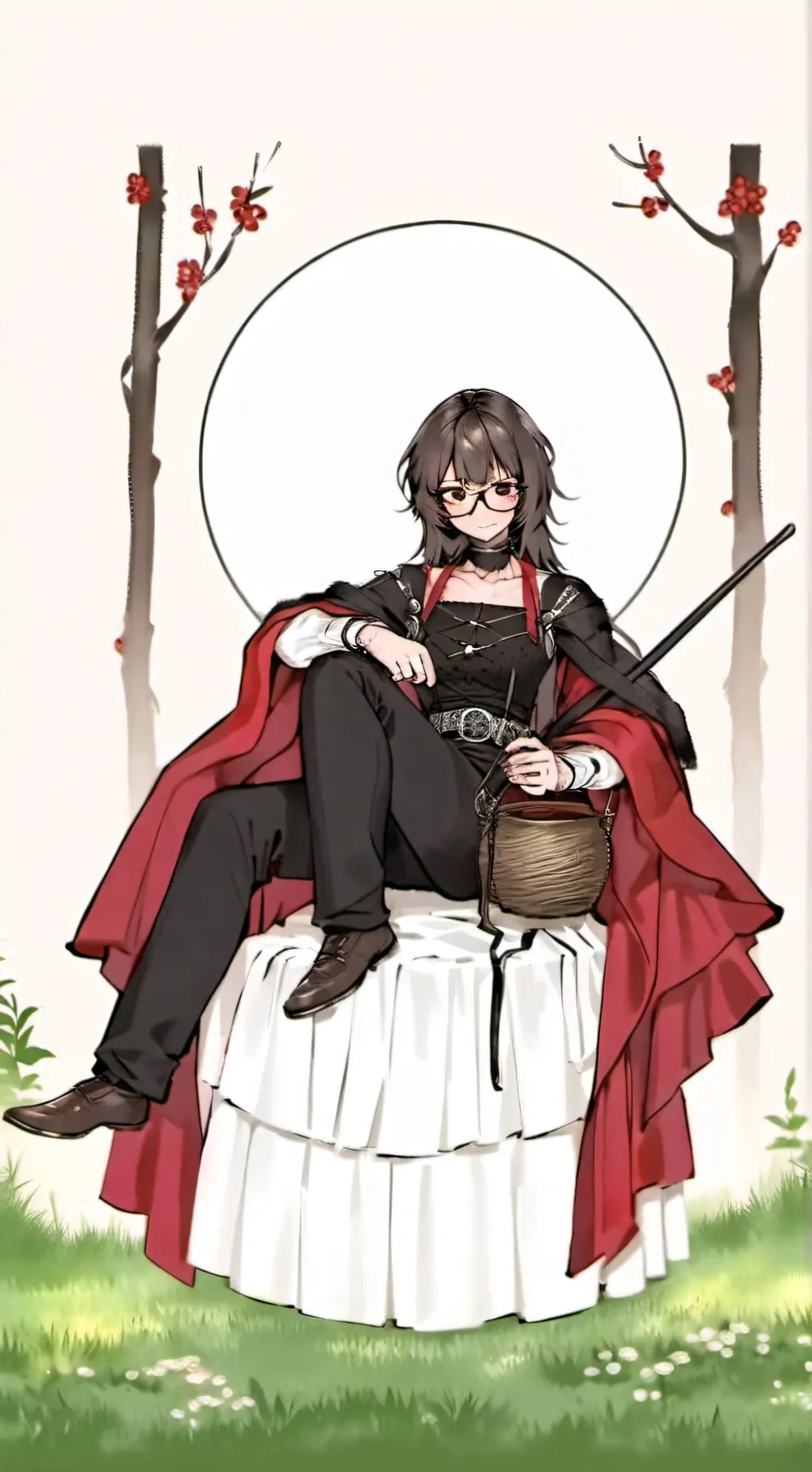 ai character: Nana Shimura background