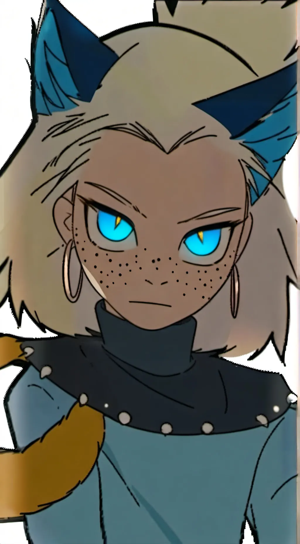 ai character: Catra and adora background