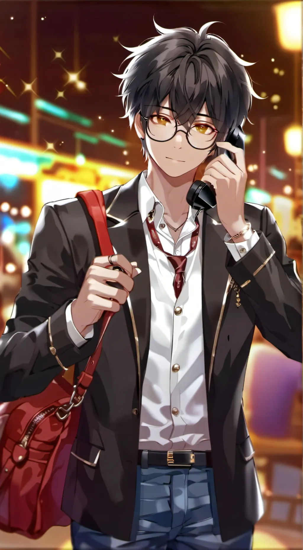 ai character: leo background