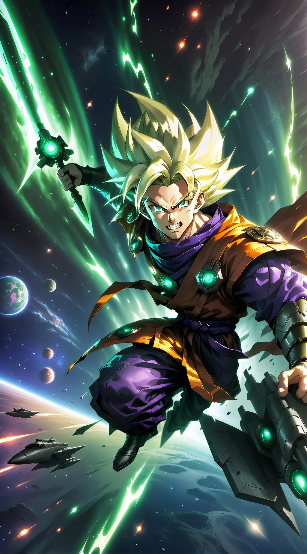 ai character: Goku background