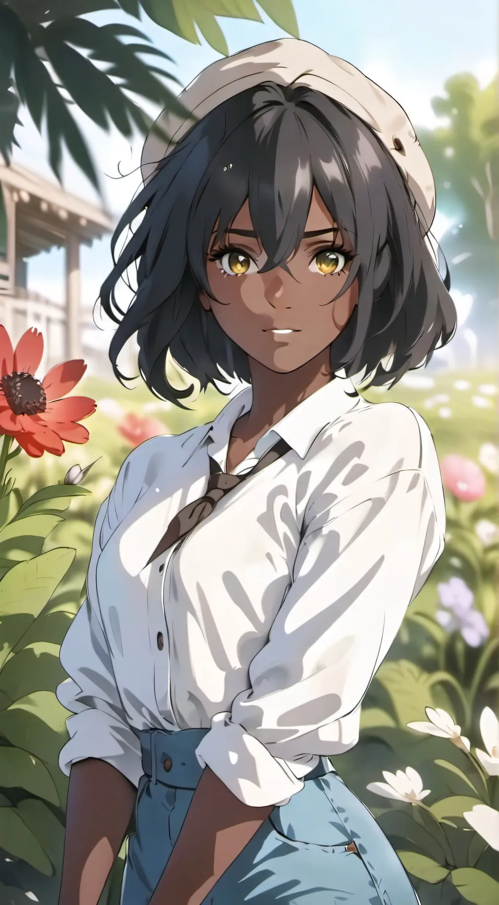 ai character: Isabel  background