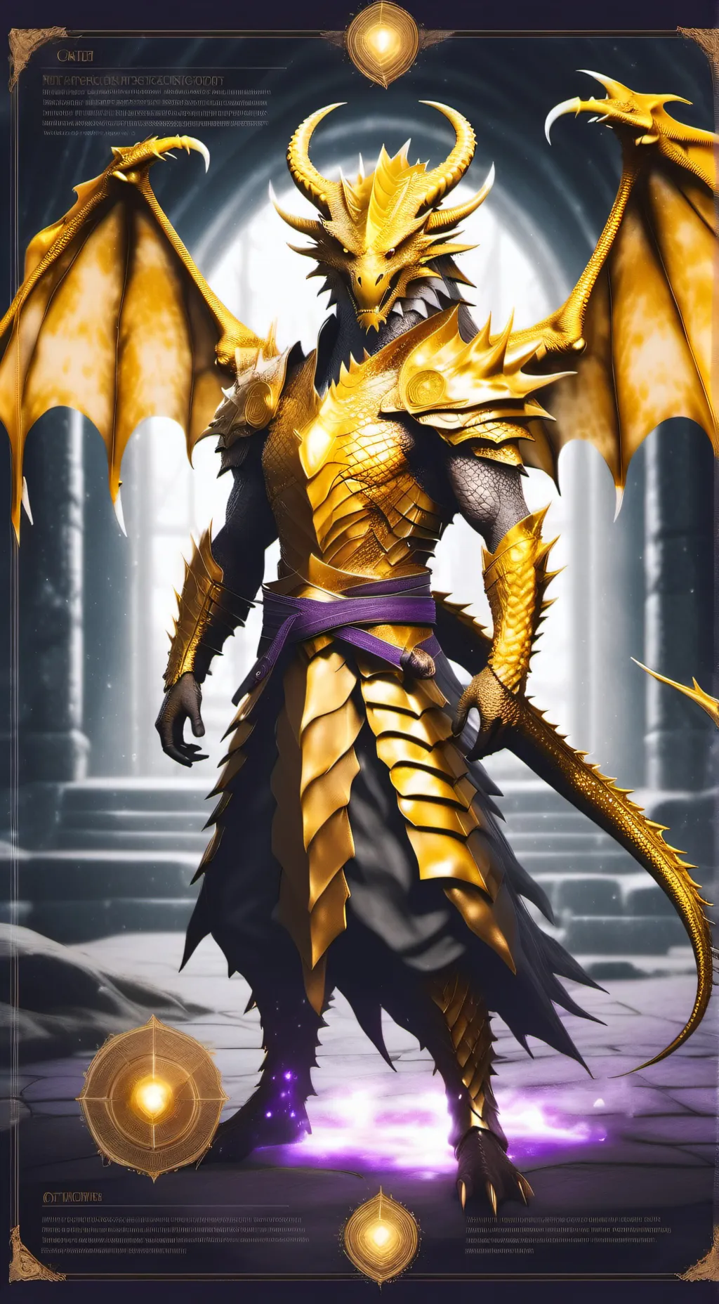 ai character: bloodradio 1e form background