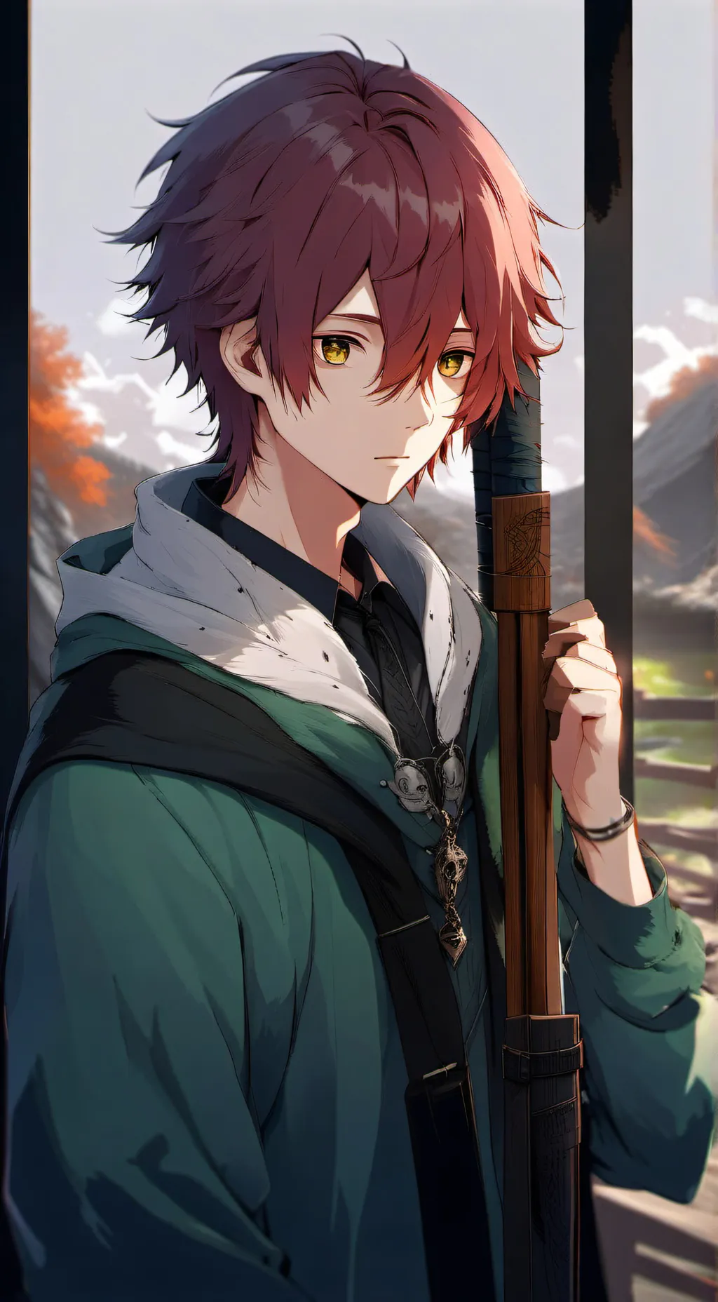 ai character: Дэвид background