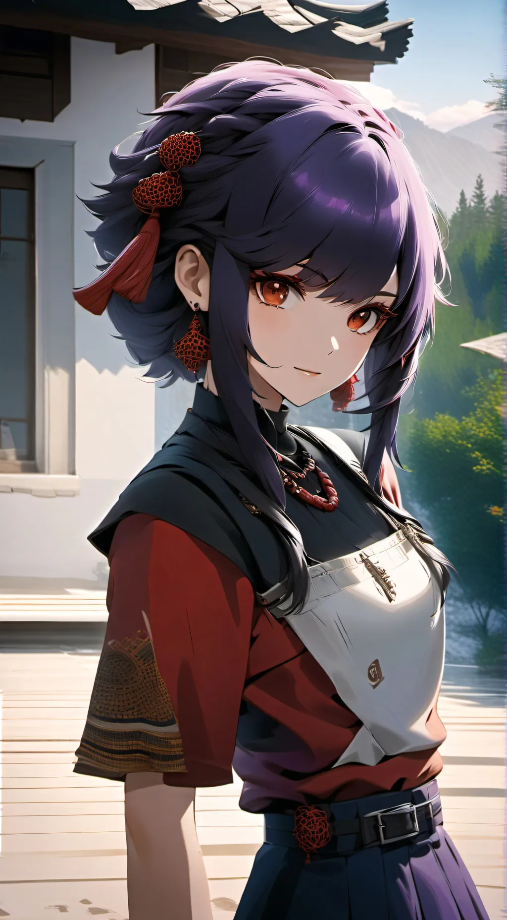 ai character: Kana background