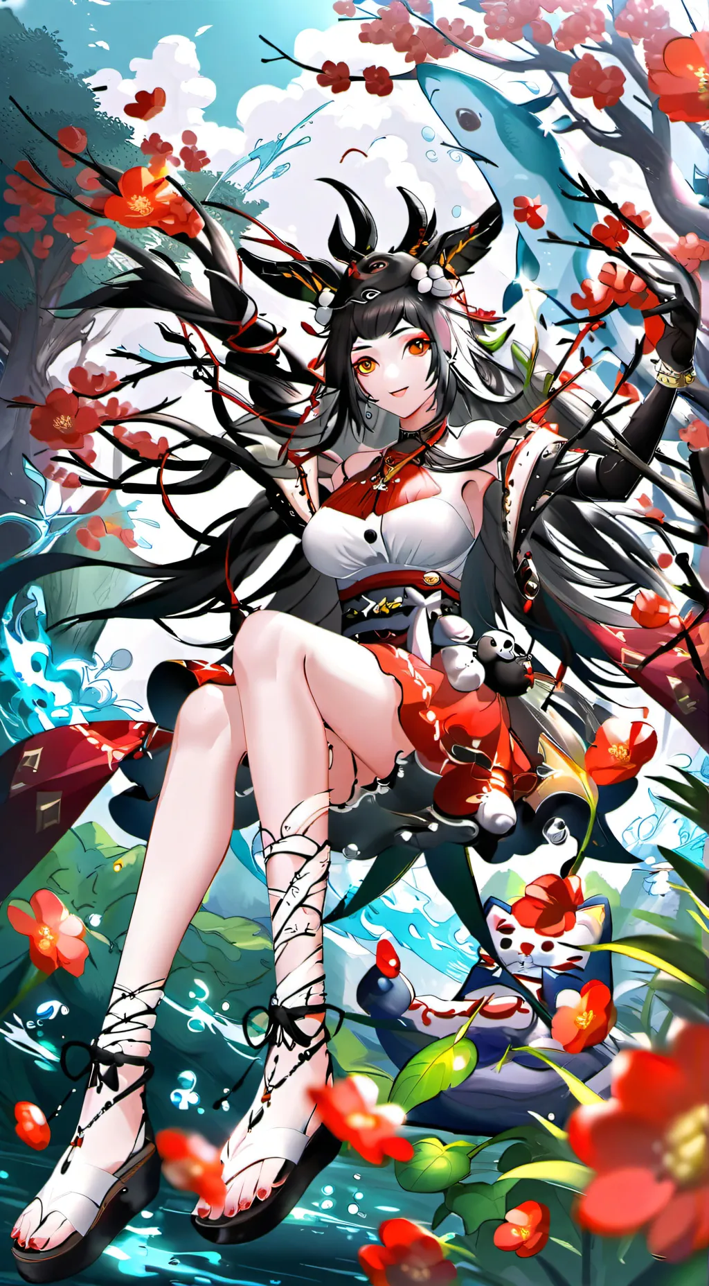 ai character: mha playa background