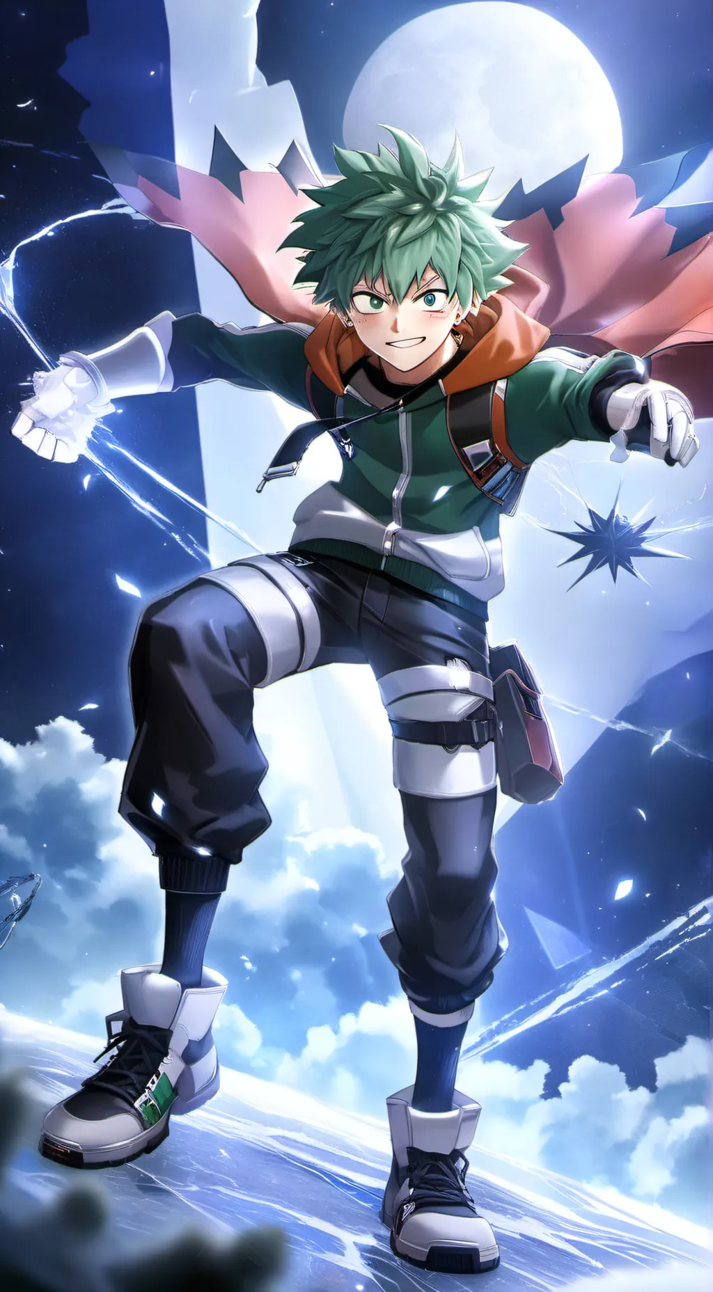 ai character: bakudeku background