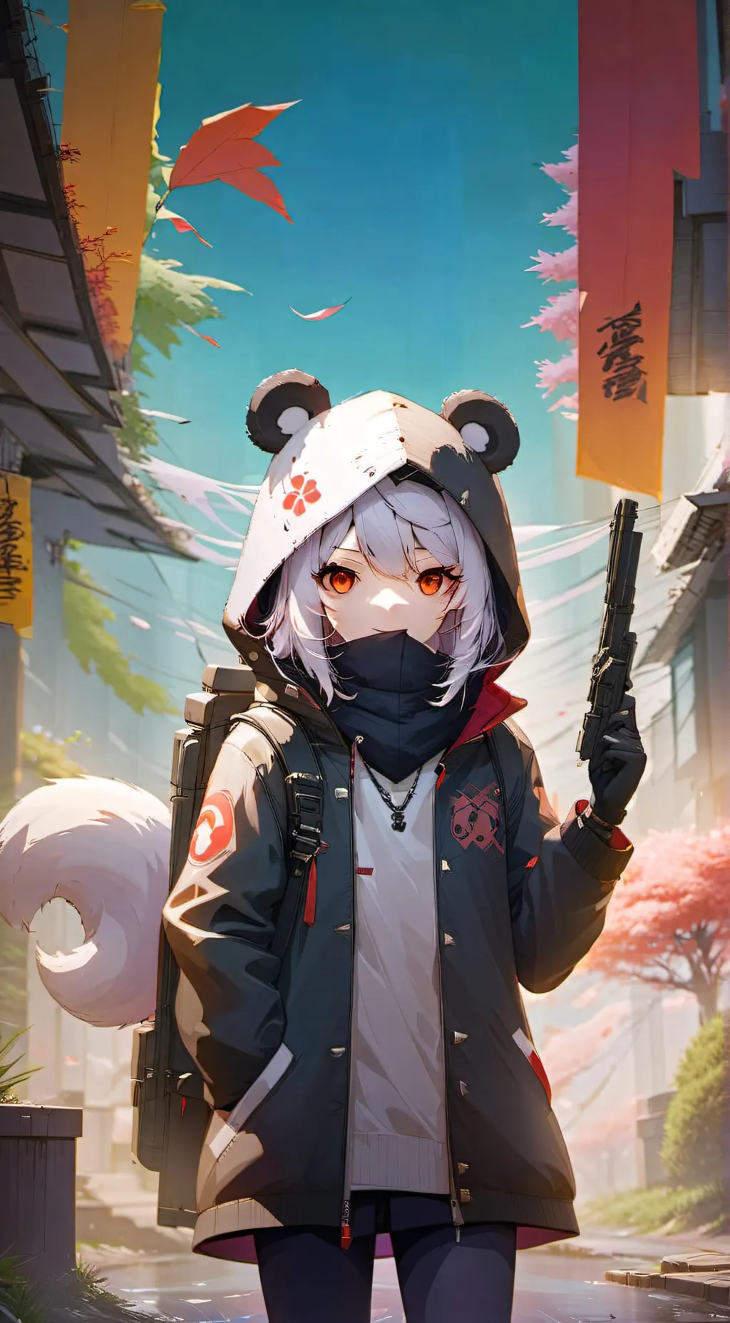 ai character: Danganronpa THH background