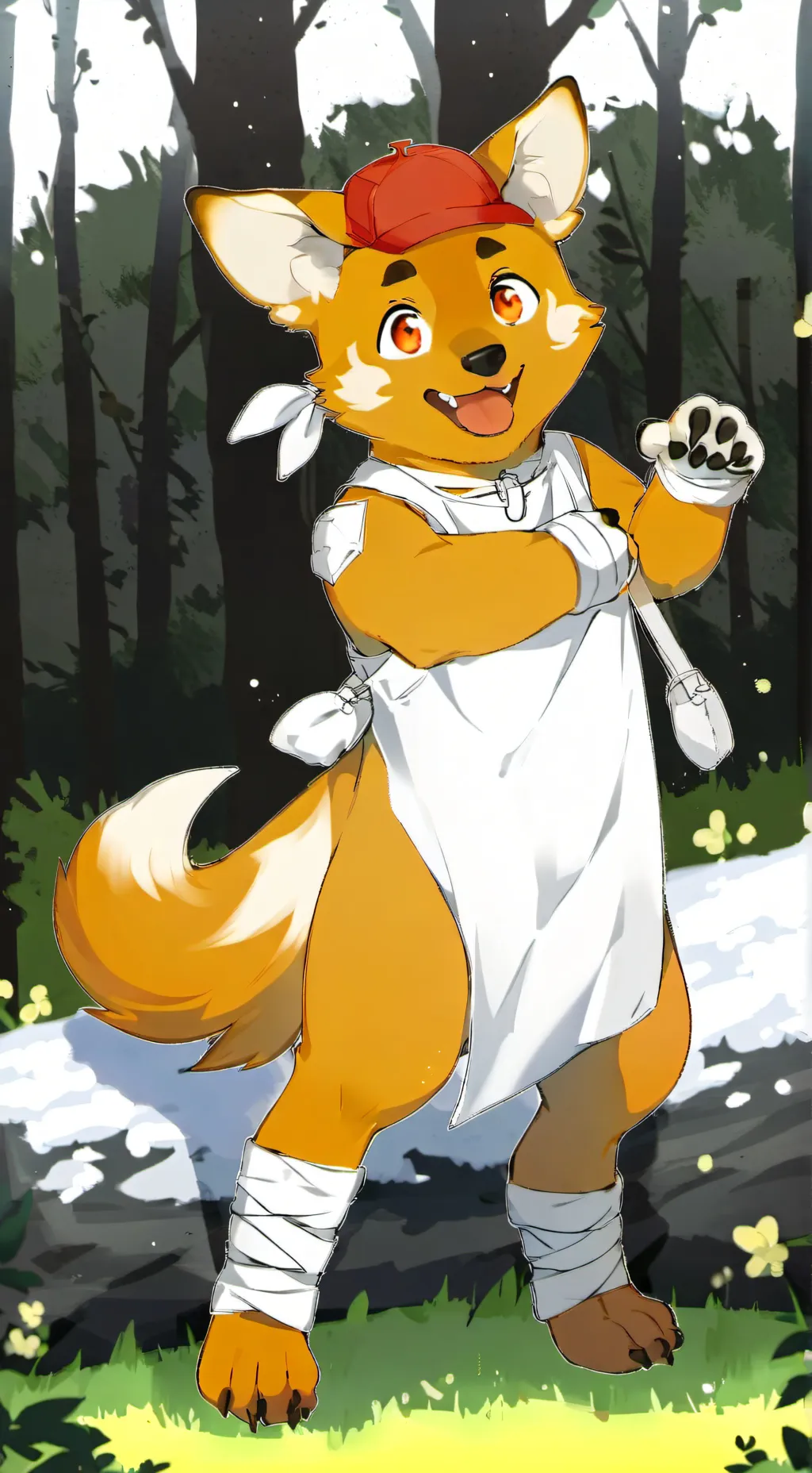 ai character: Dogday background