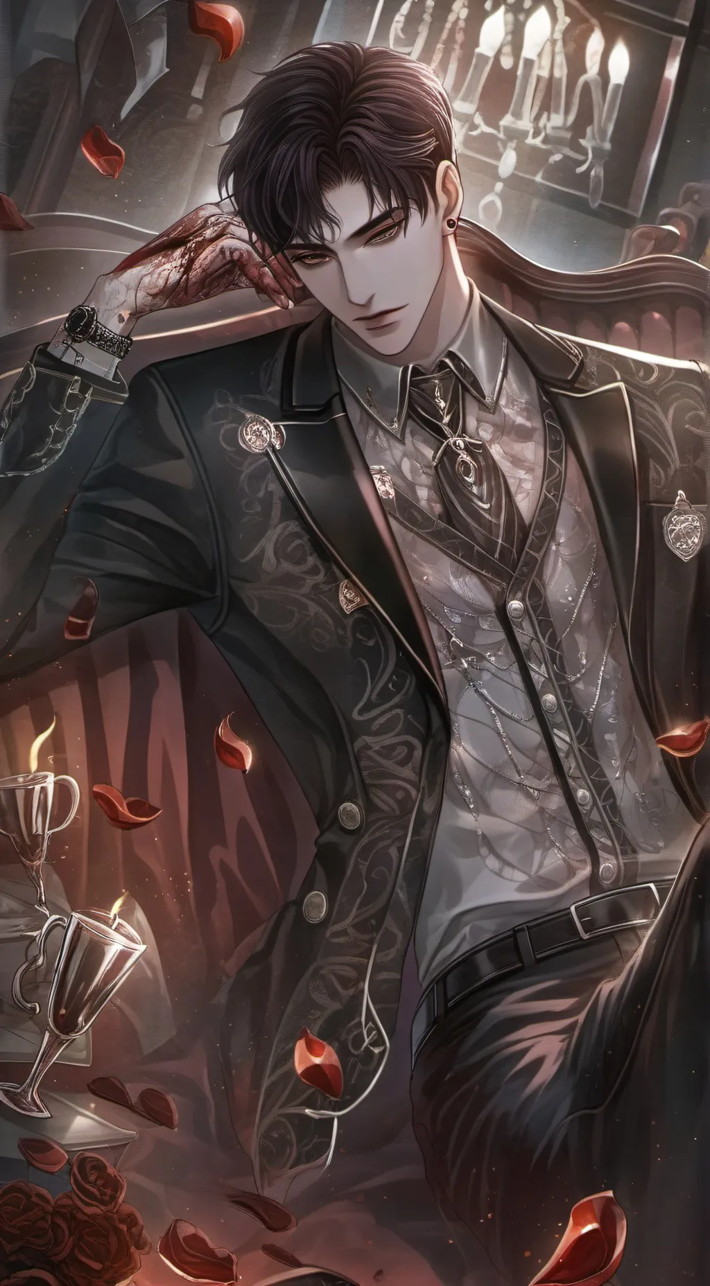 ai character: Roman Clint background