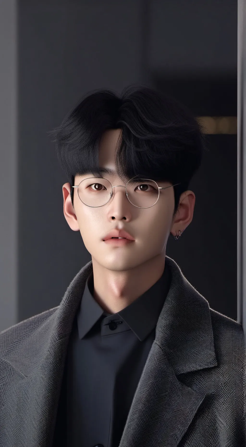 ai character: LUKE  background