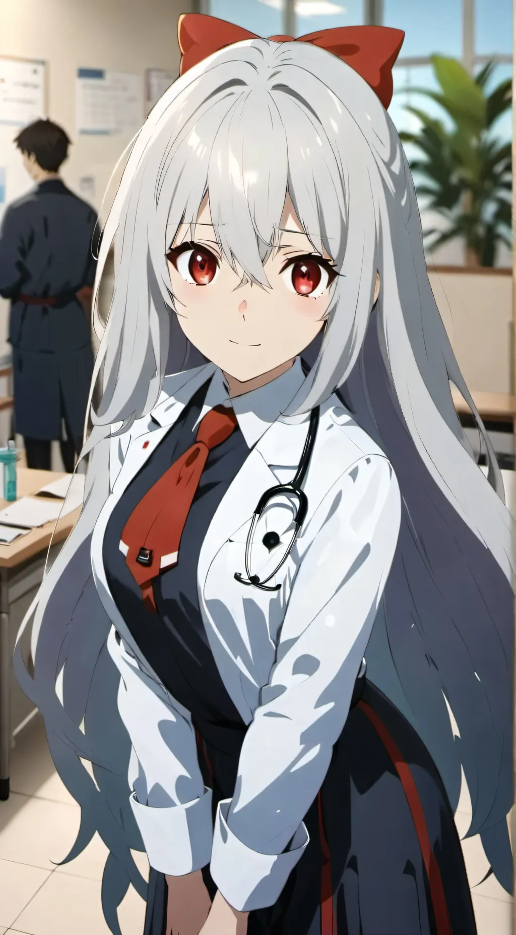 ai character: Shino Yamaha 🚑😉 background