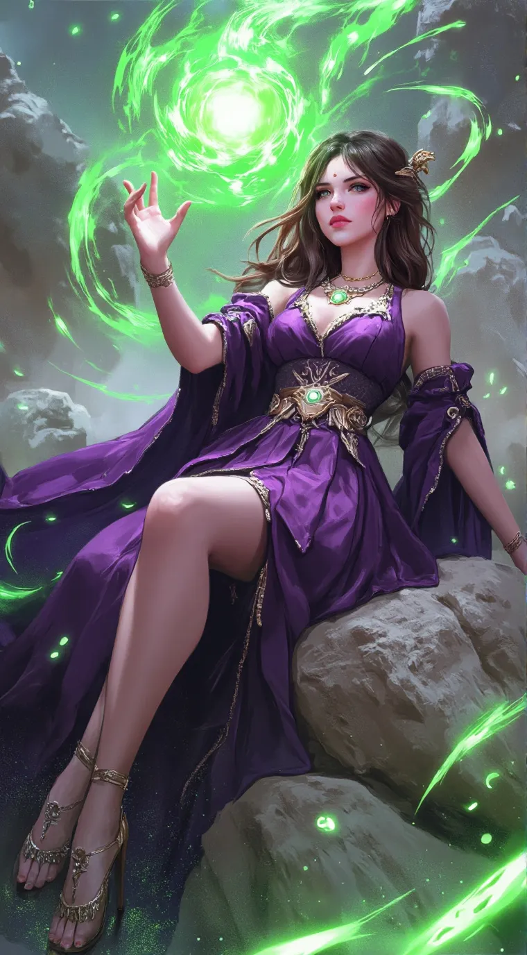 ai character: Queen background