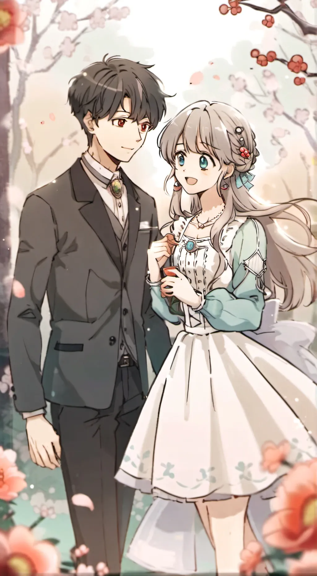 ai character: Jack and Amy background