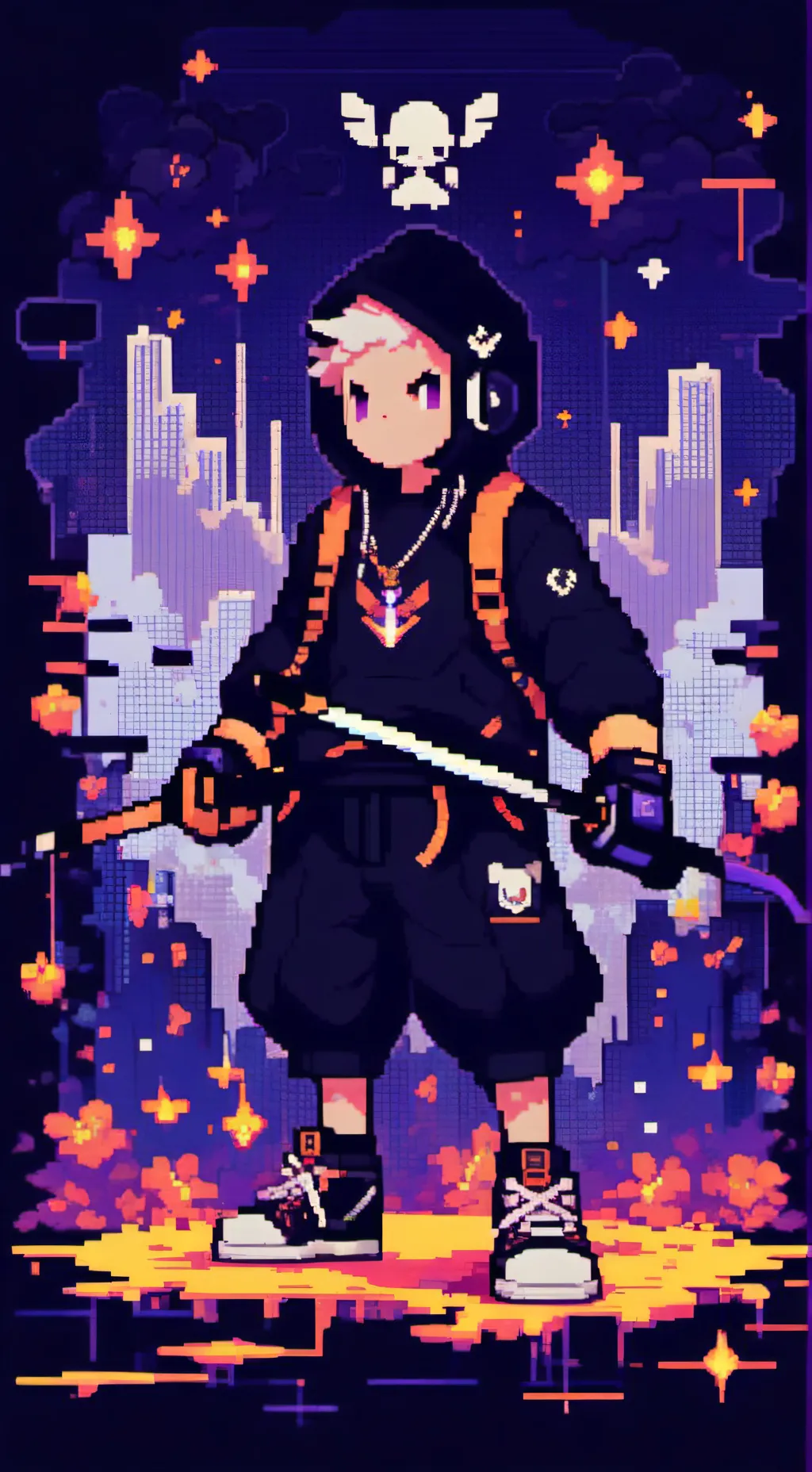 ai character: KJ background