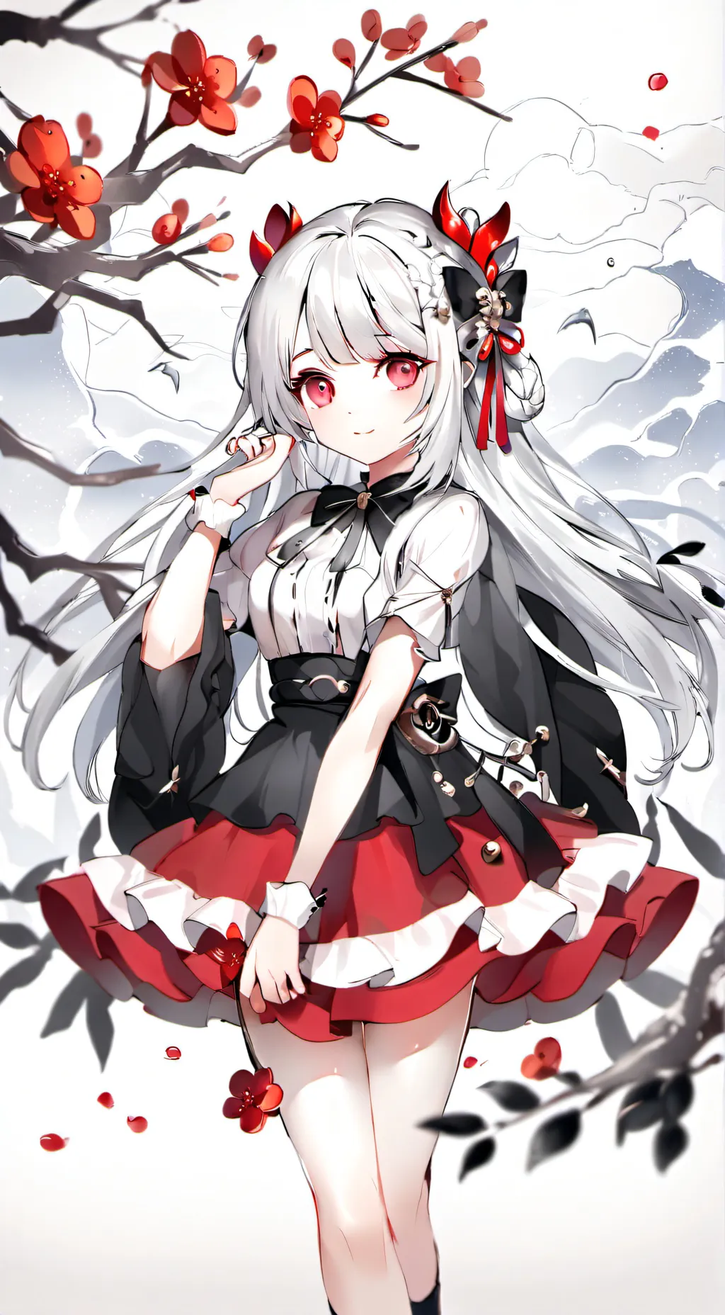 ai character: luna background