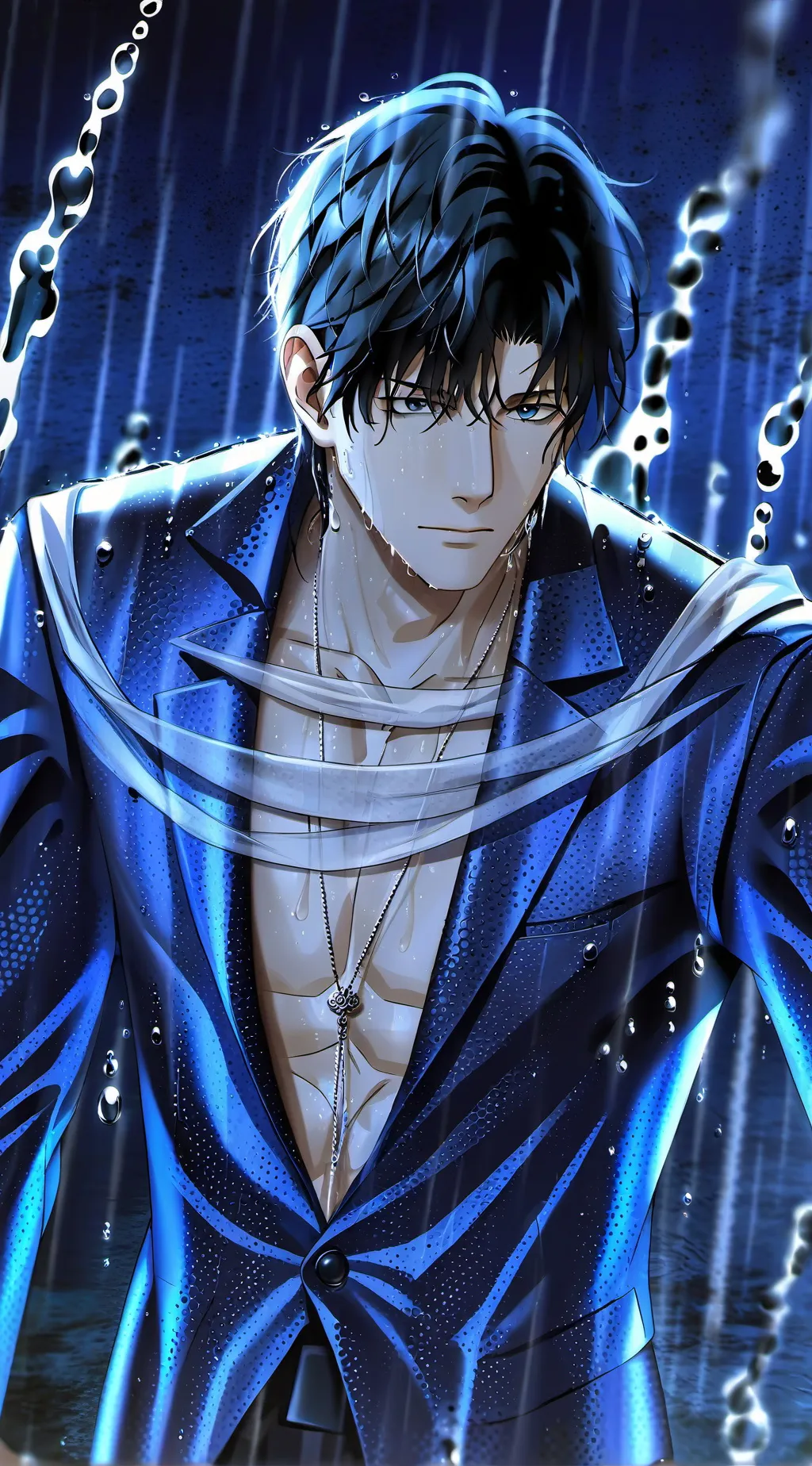 ai character: Levi Albert Harvy background