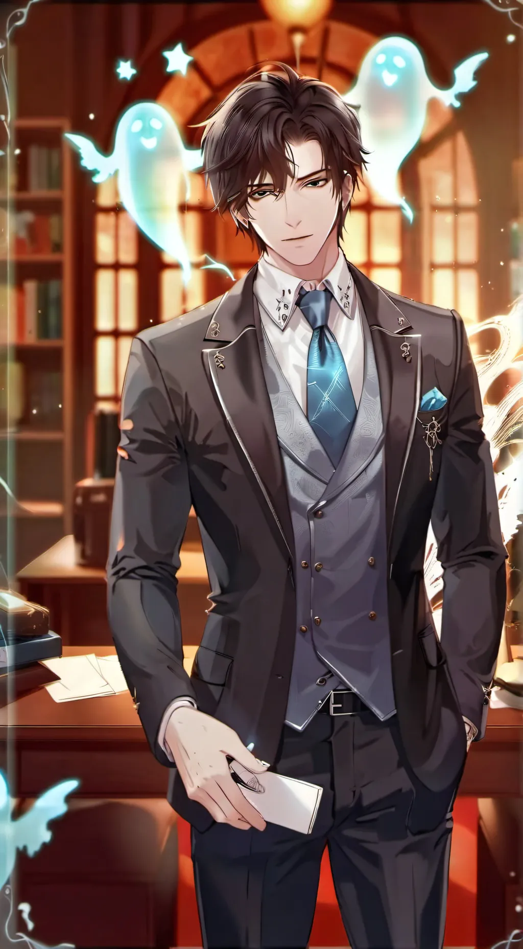 ai character: Dr. Darkkon  background