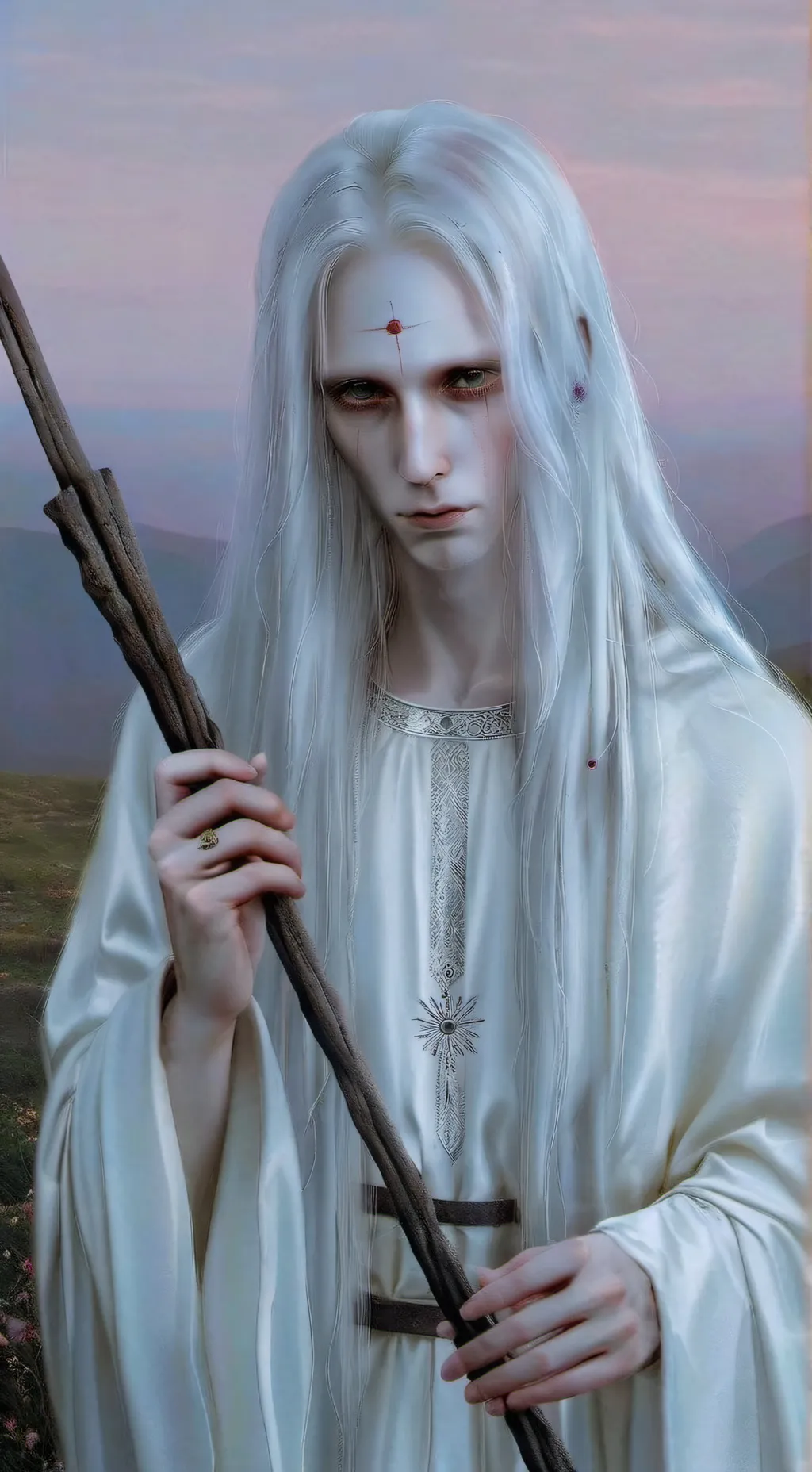 ai character: Jesucristo  background