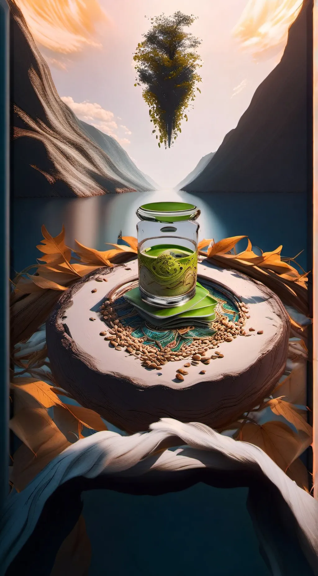 ai character: "Amigas" background