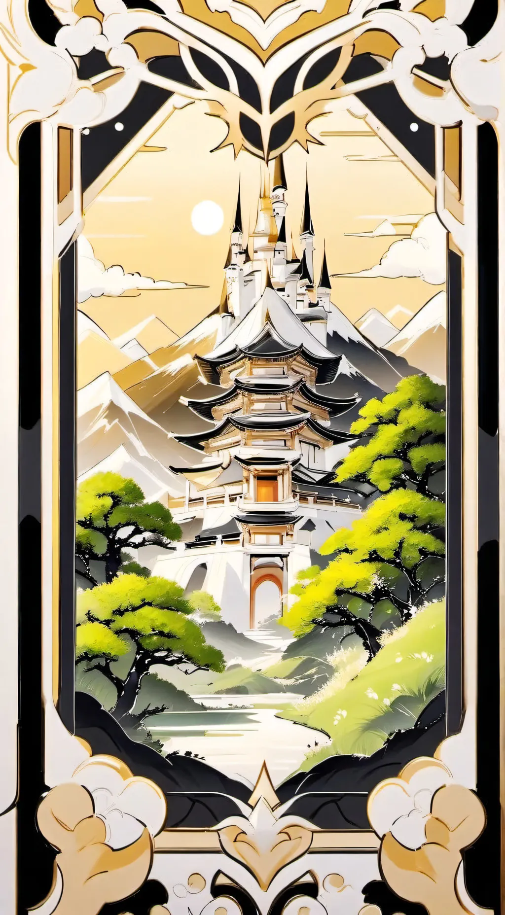 ai character: Gametoons PPT  background