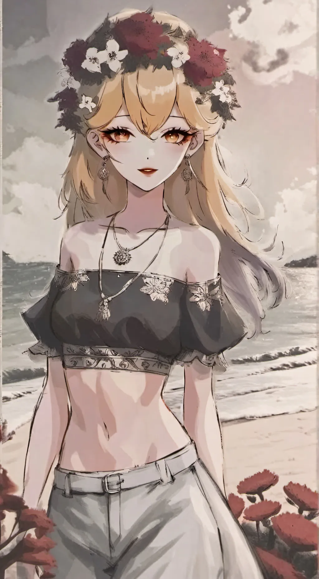 ai character: Lily background