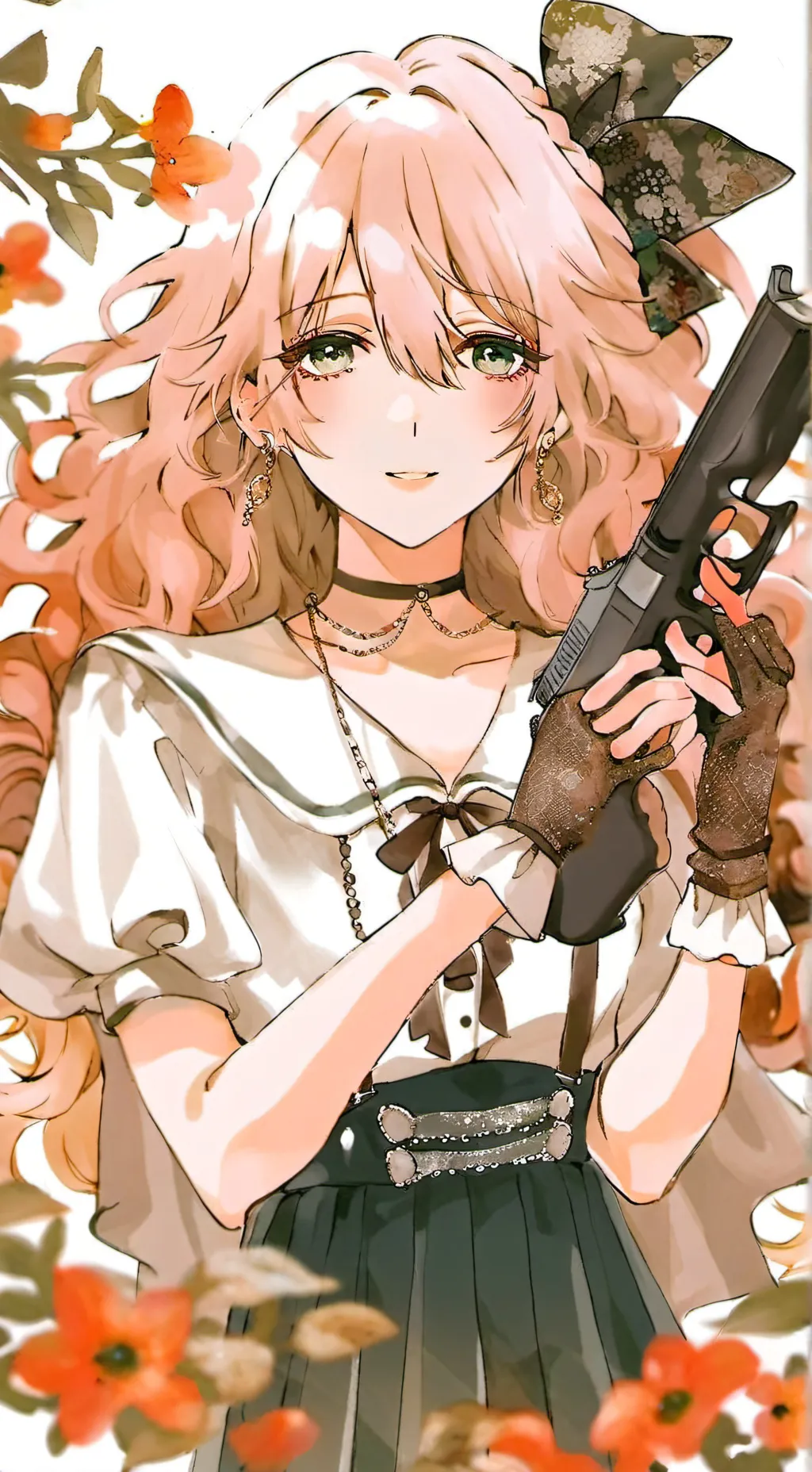 ai character: 💢Serena❤️ background