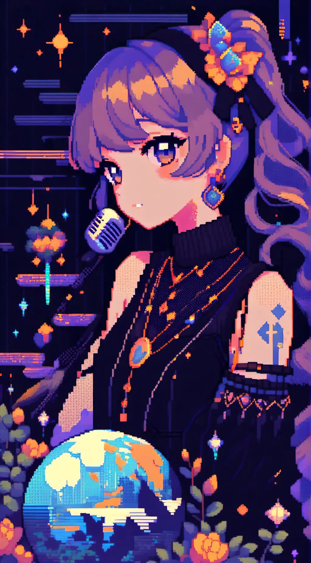 ai character: mejor amiga  background