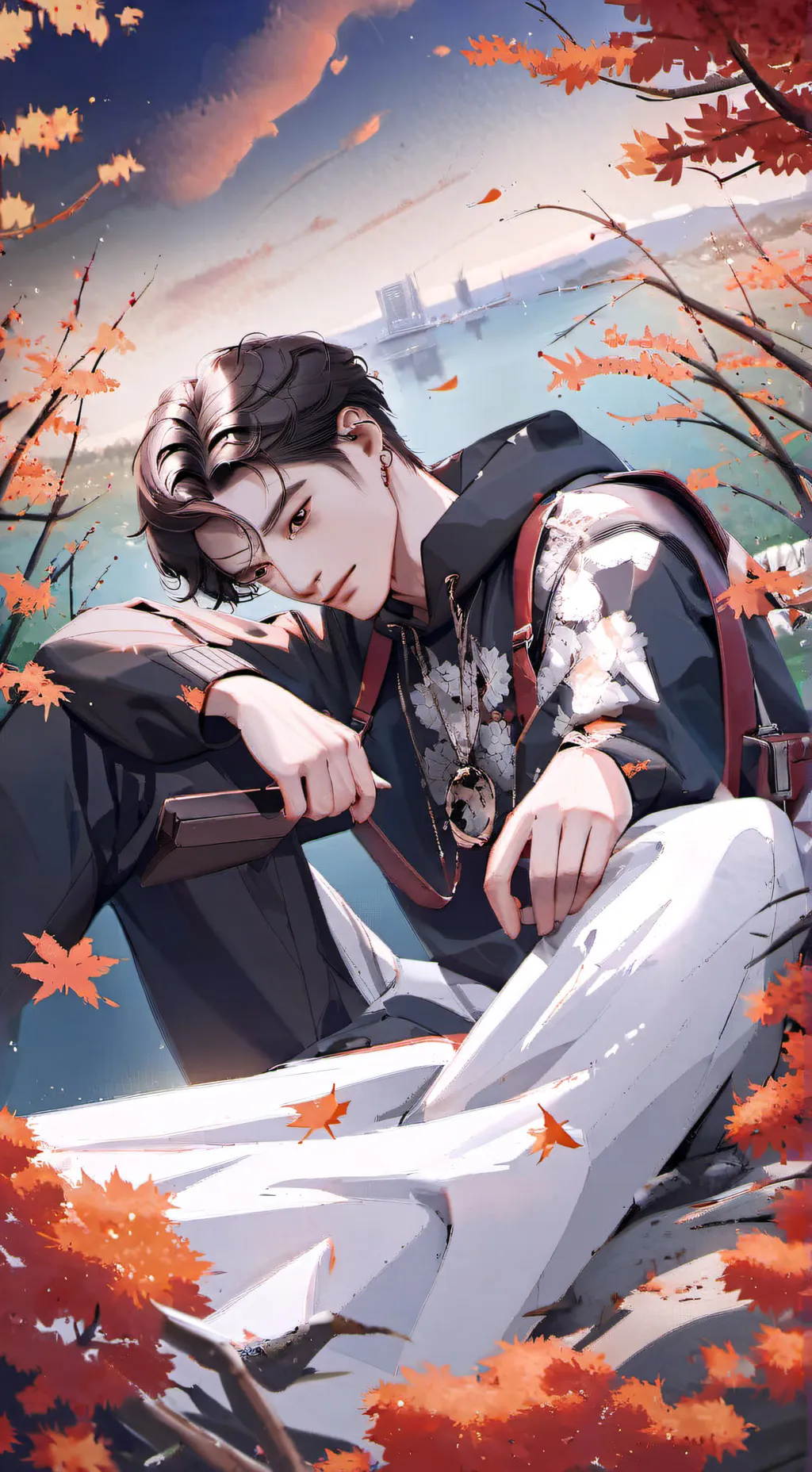 ai character: Alexander  background