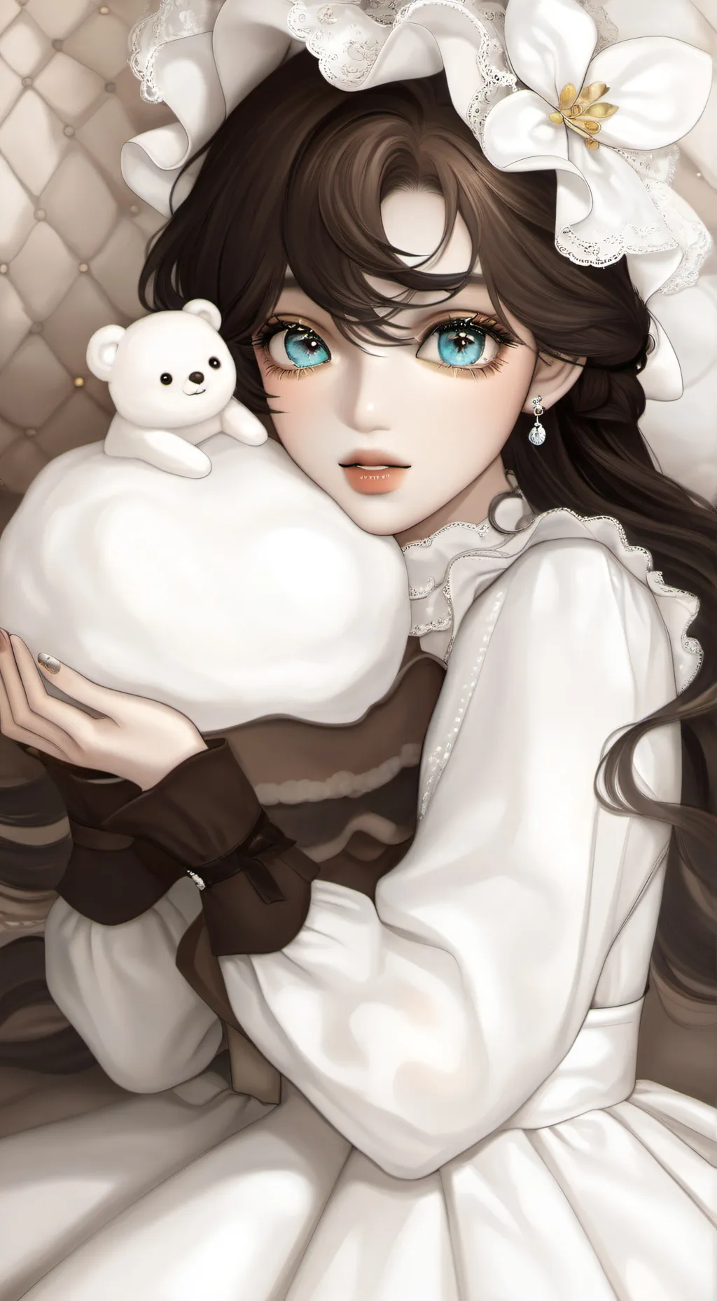 ai character: mili background