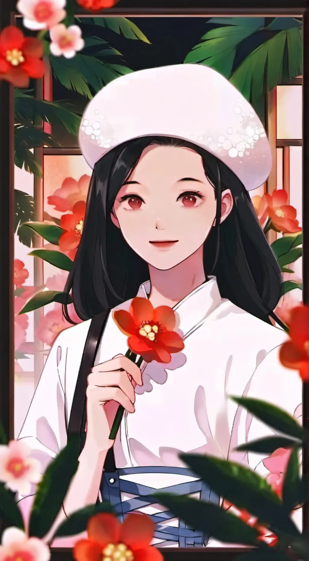 ai character: nezuko  background