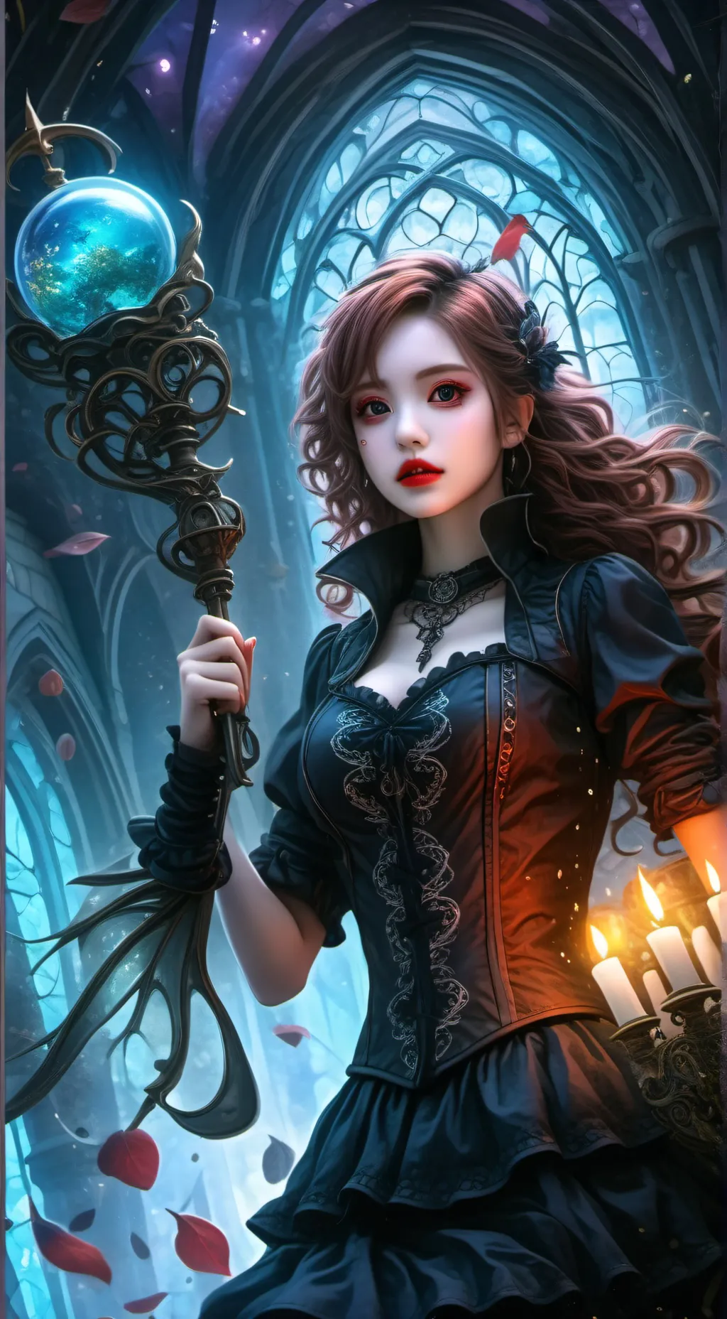 ai character: Rosé background