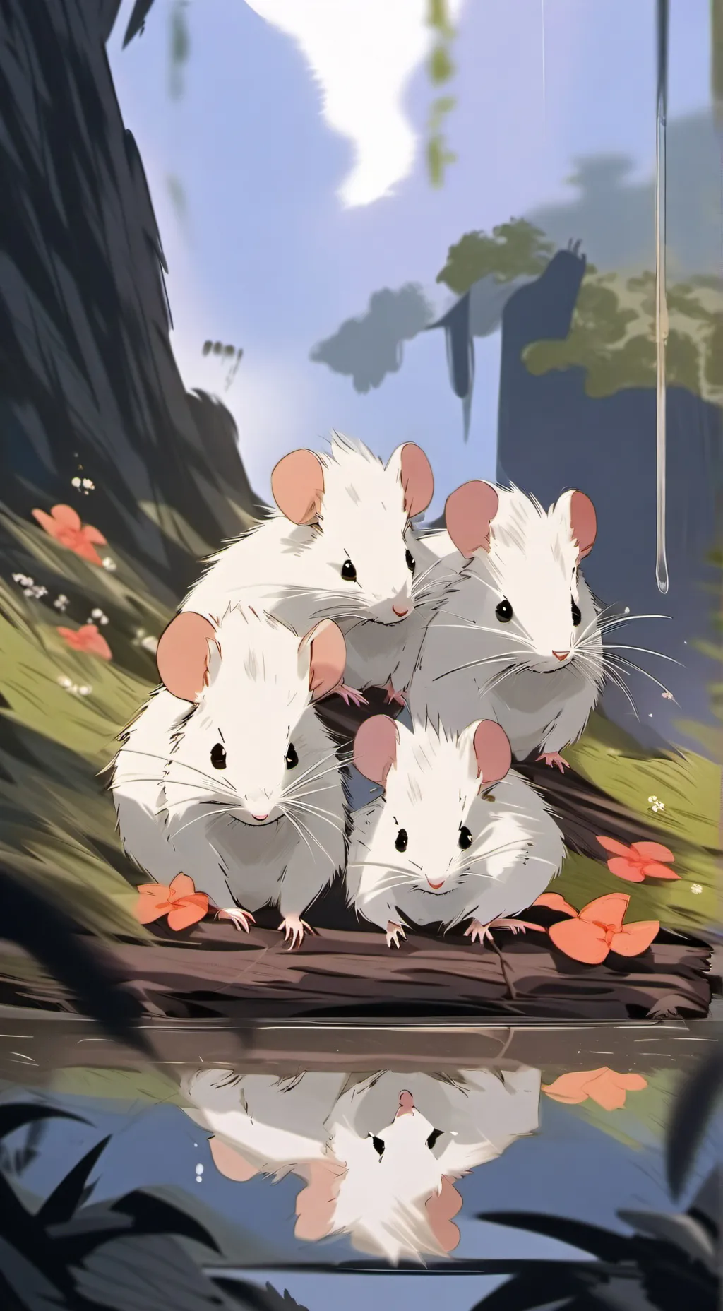 ai character: rats ofccccccc background