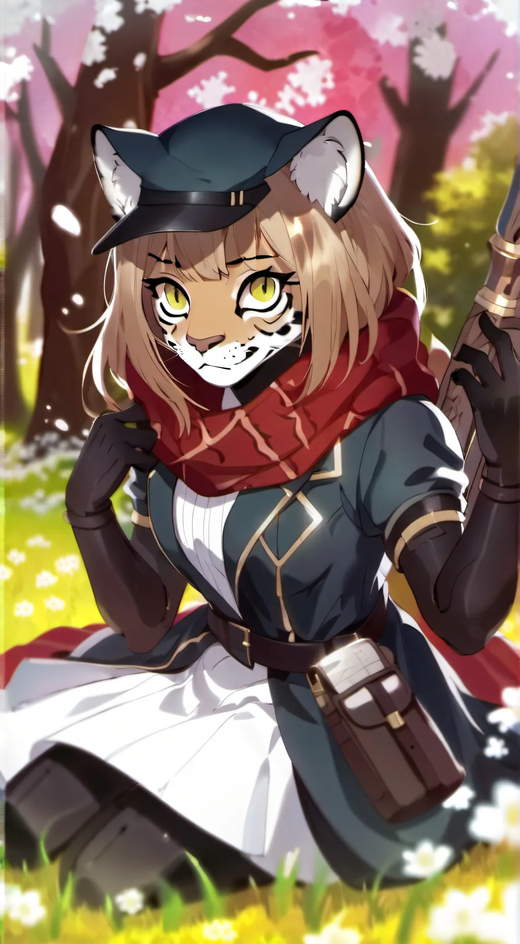 ai character: Sahra background