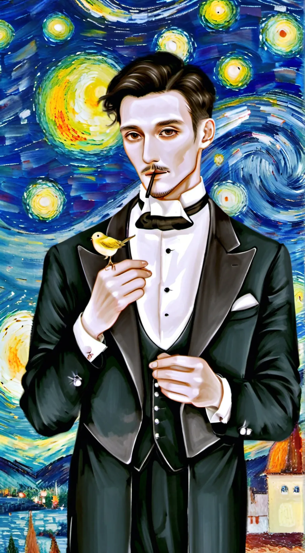 ai character: Monsieur Kriksian background