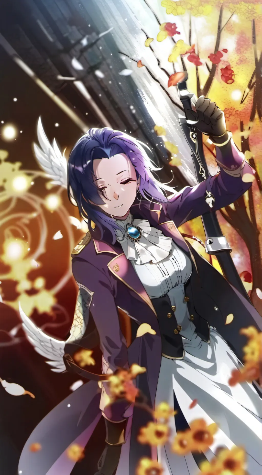 ai character: Giyushino  background