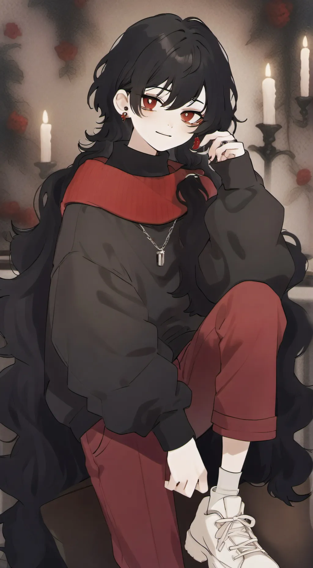 ai character: Vixen  background