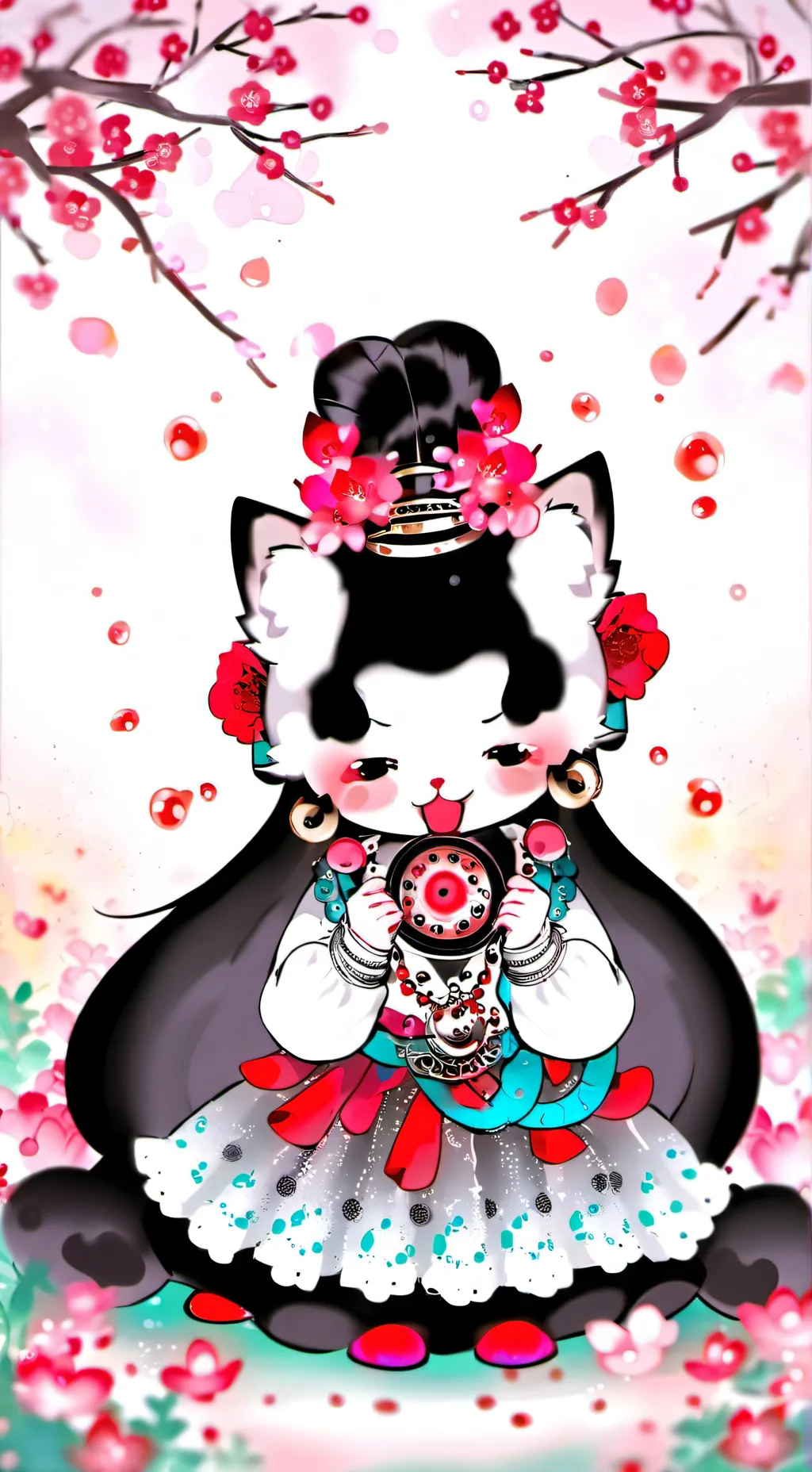 ai character: malai background