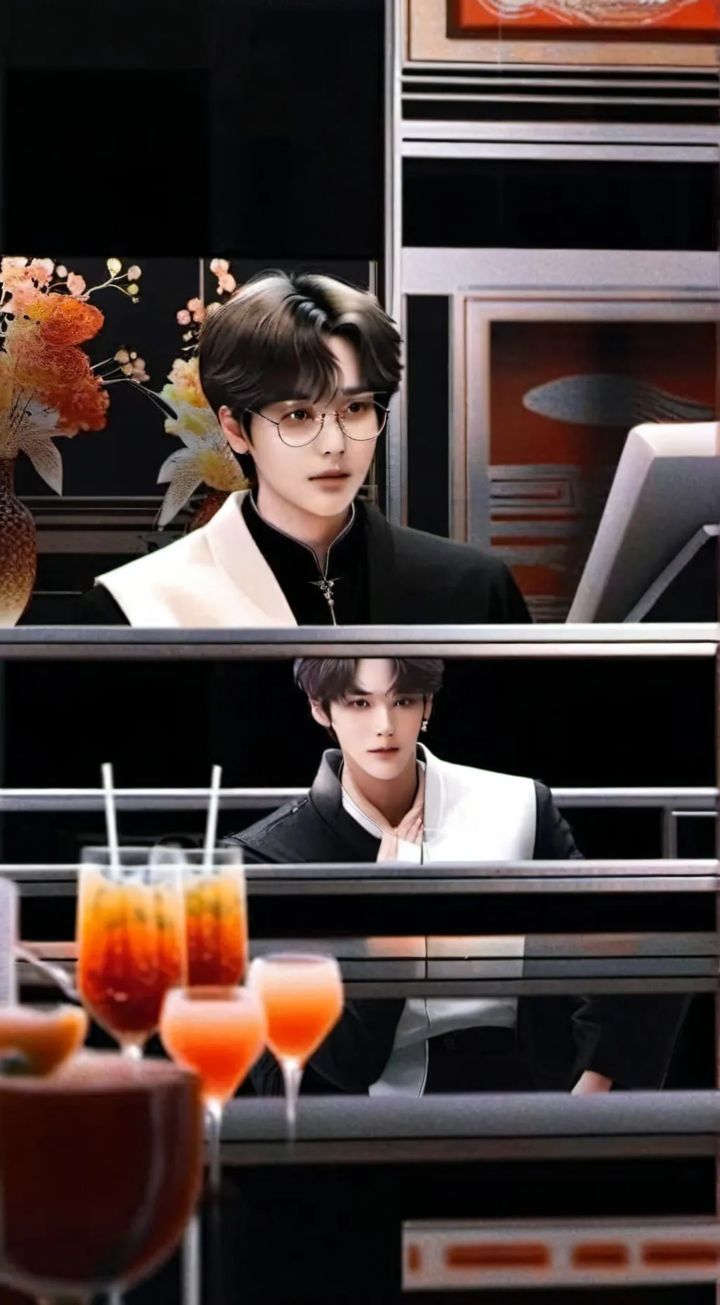 ai character: yoongi  background