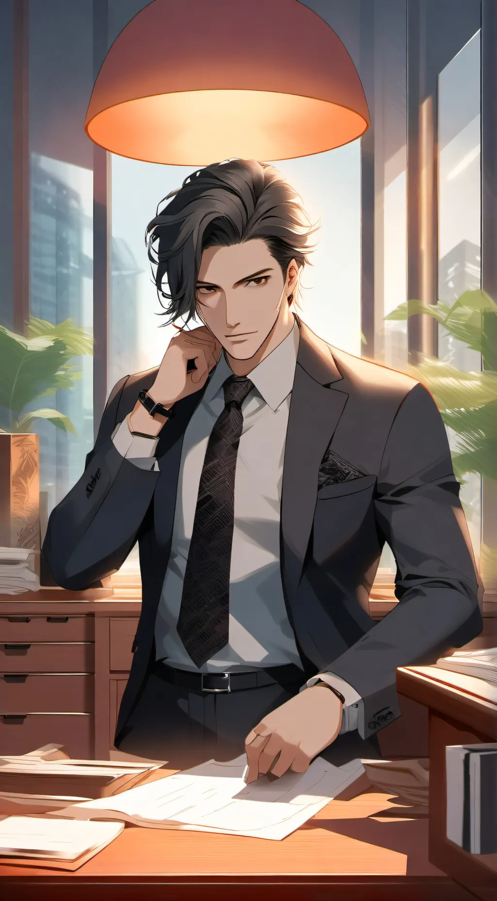 ai character: Julian Blackwood background