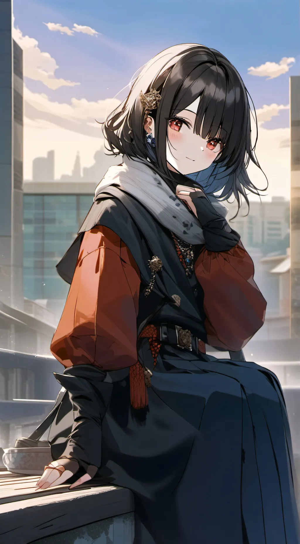 ai character: Naruto  background