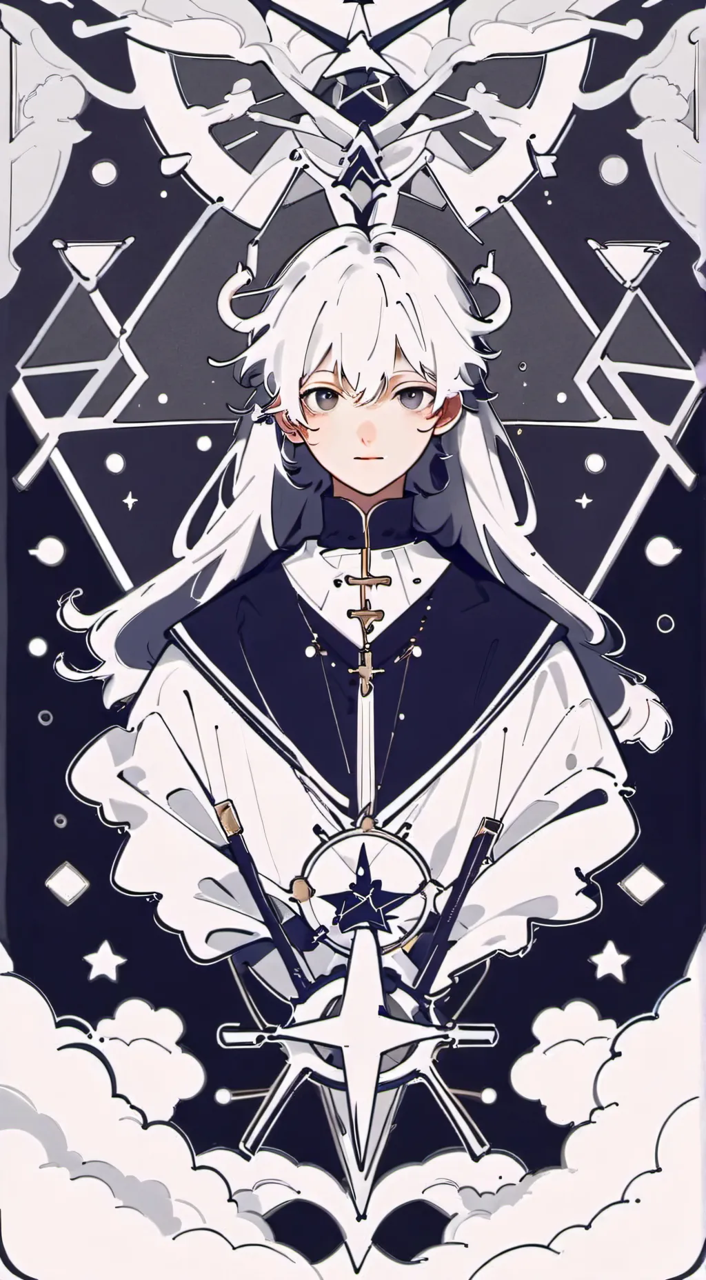 ai character: фин background