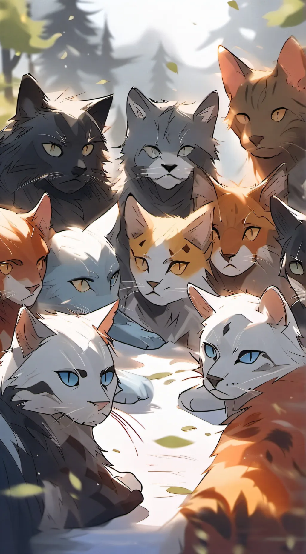 ai character: Warrior cats background